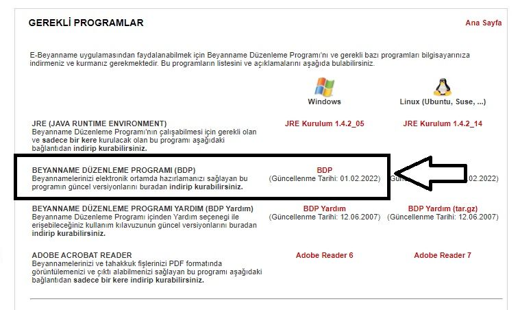 MUHSGK Beyanname Düzenleme Programının (BDP) Yeni Sürümü Yayınlandı